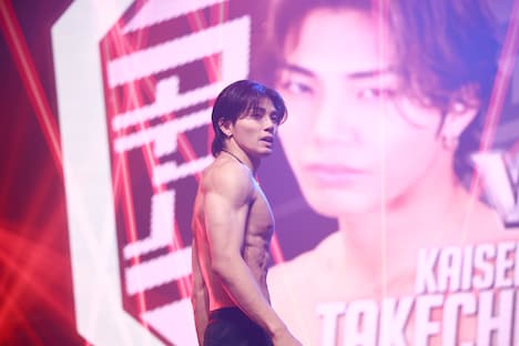 武知海青（THE RAMPAGE）（撮影：小坂茂雄）