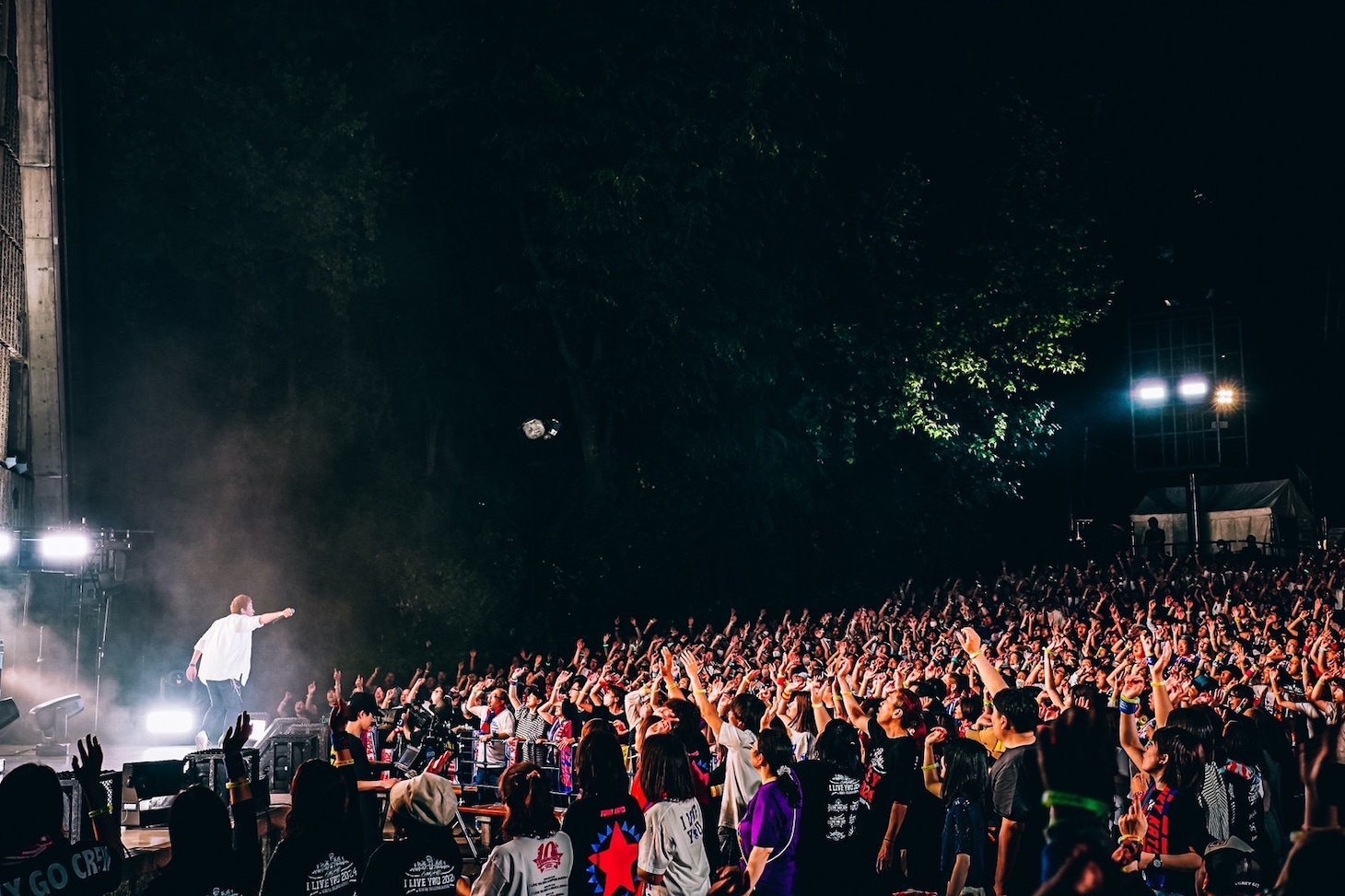 ファンキー加藤「I LIVE YOU 2024 in 日比谷野外音楽堂」の会場の様子。（Photo by Ayami Kawashima）