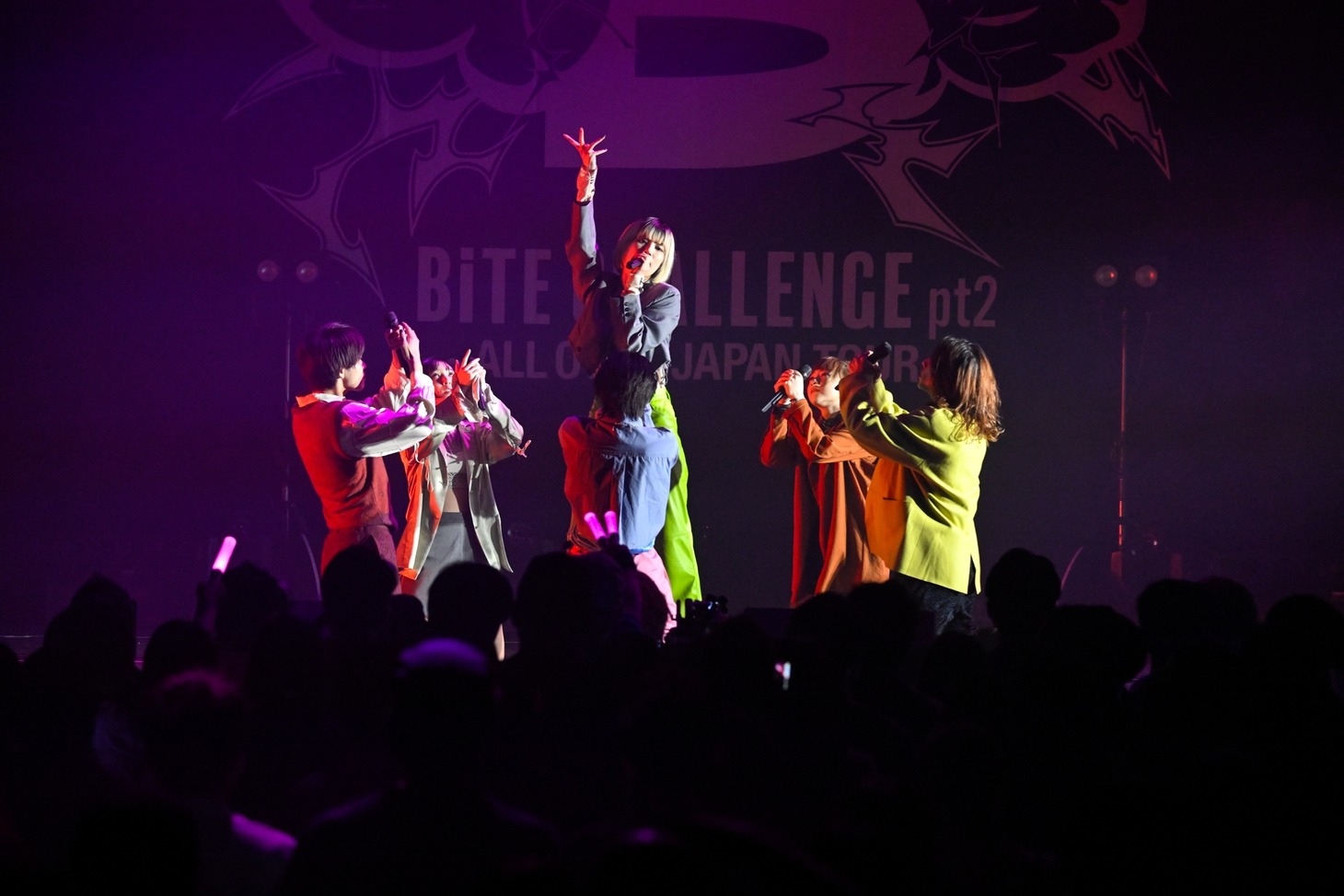 「BiTE CHALLENGE pt2 ～ALL OVER JAPAN TOUR～」Zepp DiverCity（TOKYO）公演の様子。