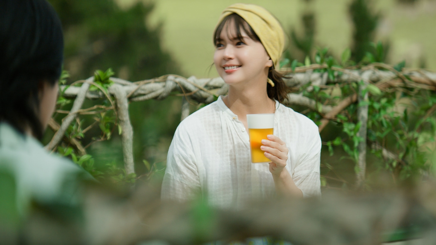 「淡麗グリーンラベル」のテレビCM「GREEN JUKEBOX 始編」より。