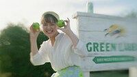 「淡麗グリーンラベル」のテレビCM「GREEN JUKEBOX 始編」より。