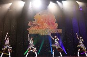 サプライズライブを披露した福嶋晴菜、藤本侑里、上坂すみれ、小倉唯（左から）。