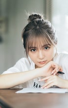 「週刊少年サンデー」2024年24号表紙より、愛来（AMEFURASSHI）のグラビア。