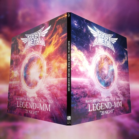 BABYMETAL「BABYMETAL WORLD TOUR 2023 - 2024 LEGEND - MM」完全生産限定盤ジャケット