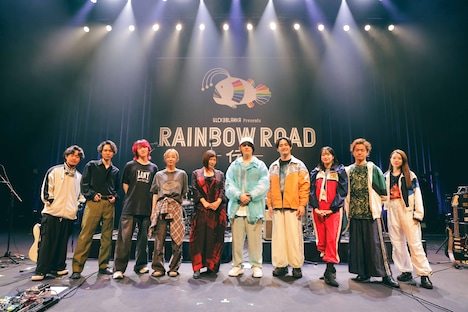 「Vicke Blanka presents RAINBOW ROAD -伝-」出演者（撮影：渡邉一生）