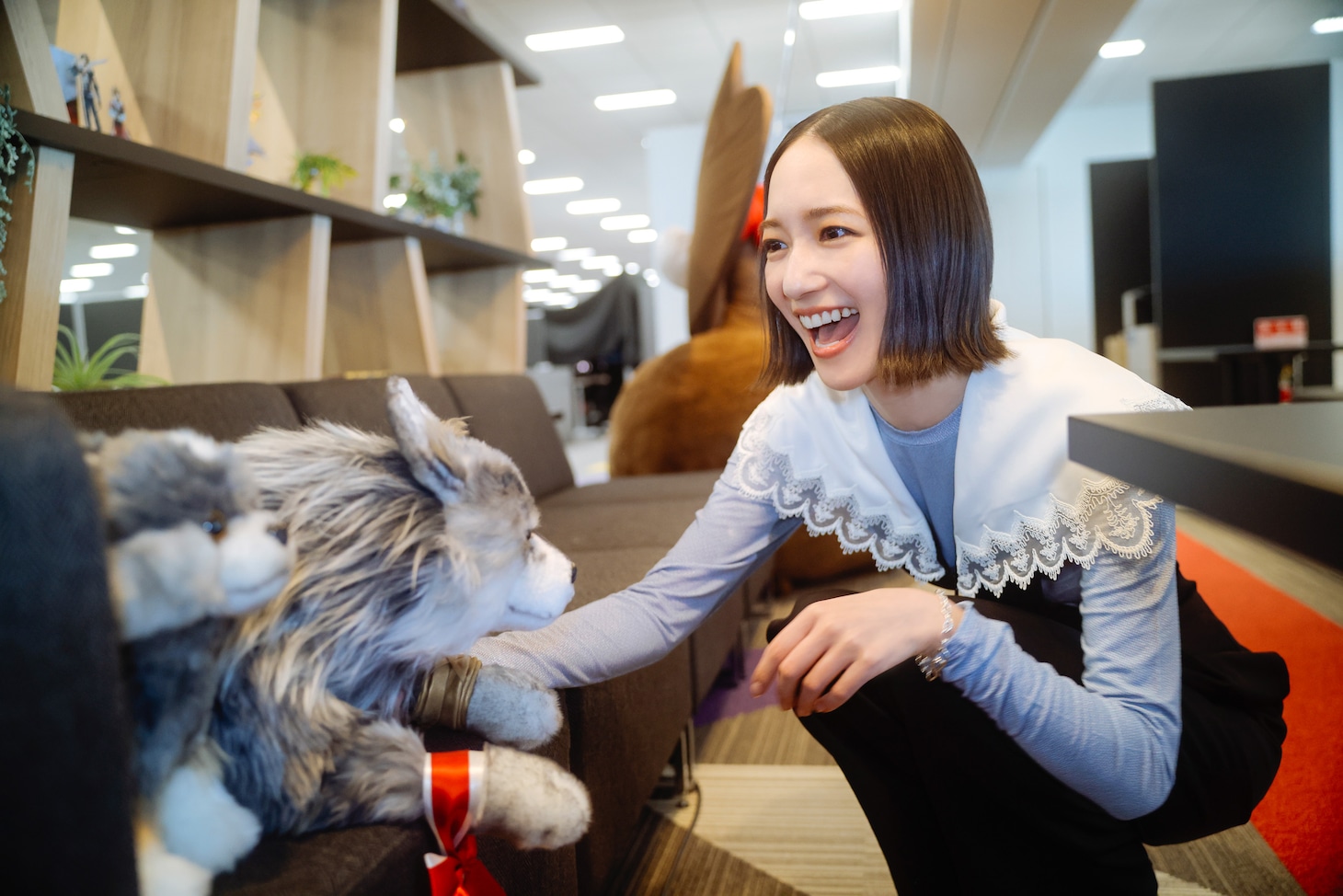 「なんかすごいの付けてる！ 何？」