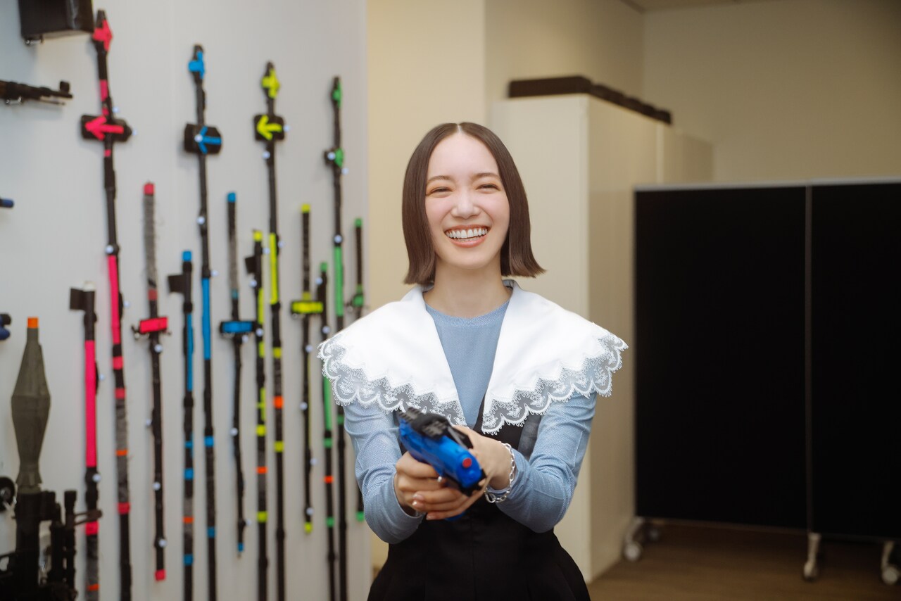 自分の発言に笑うのっちさん。