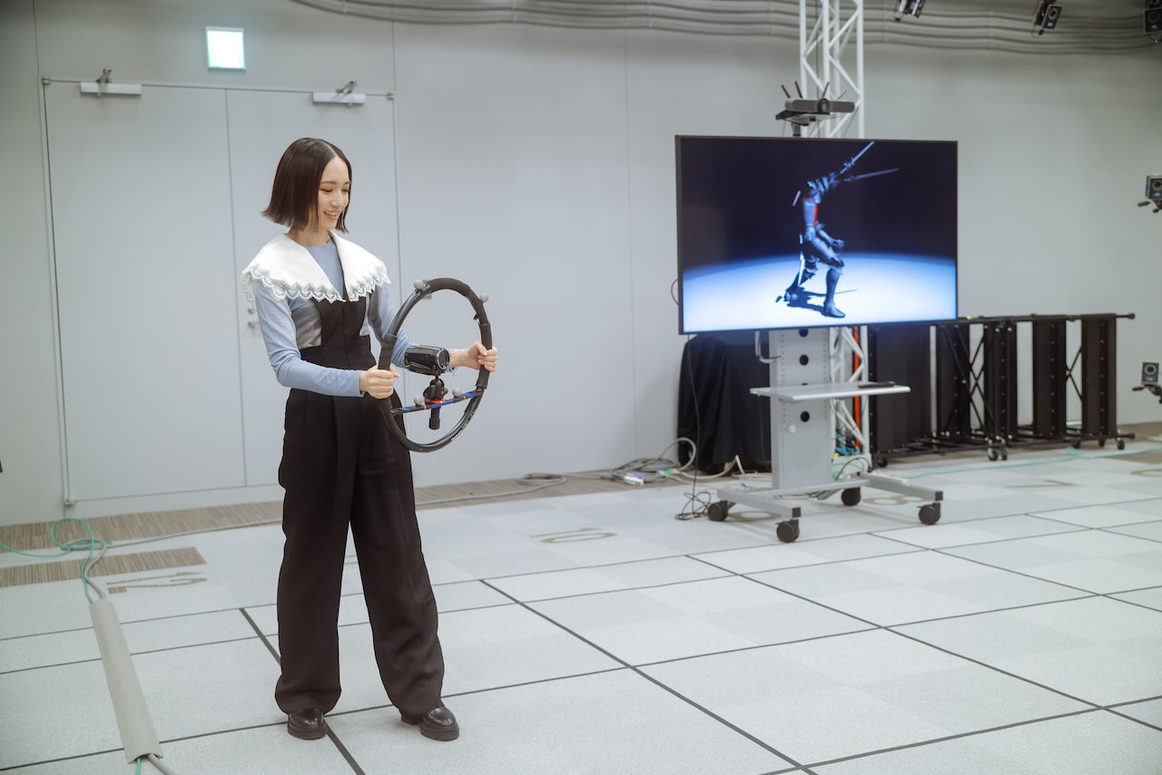 カメラの扱いに慣れてきたのっちさん。