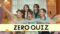 NewJeans「ZERO QUIZ」キャンペーンより。