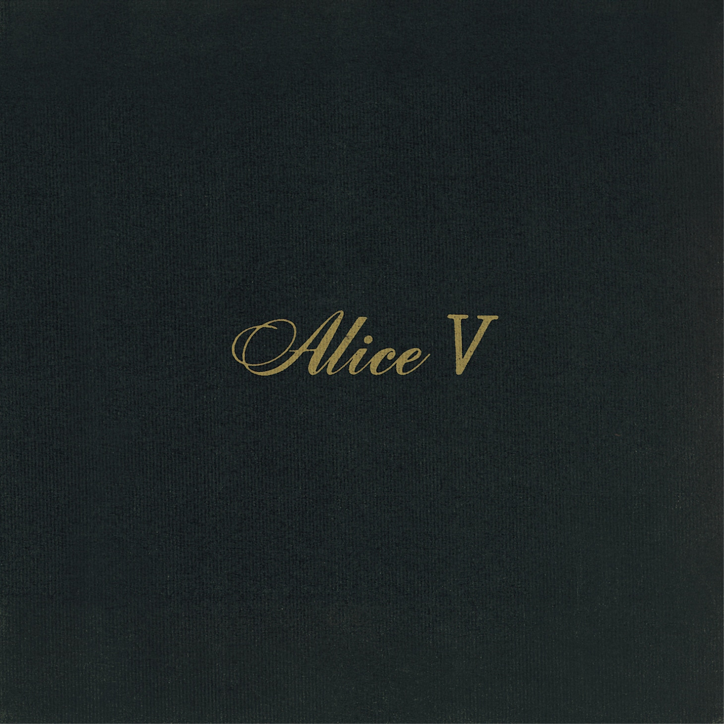 アリス「ALICE V +3」ジャケット