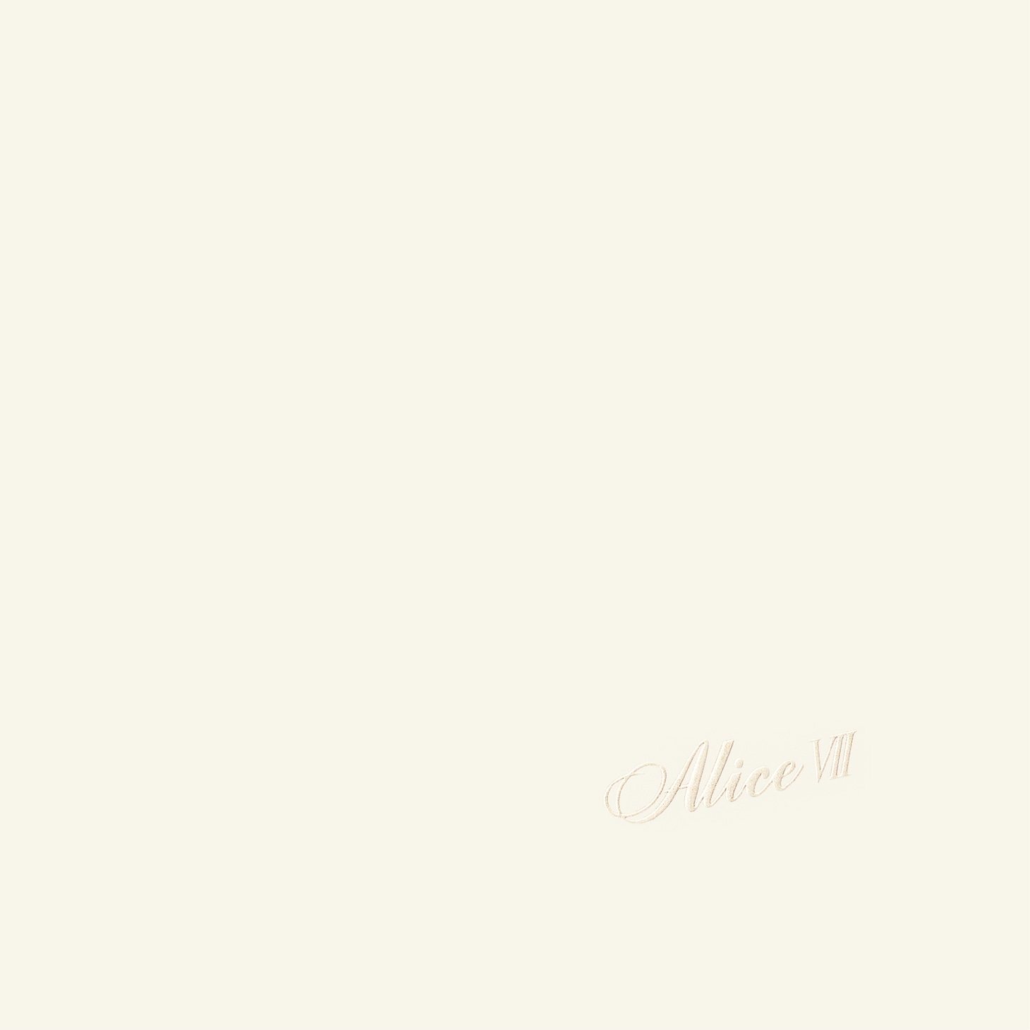 アリス「ALICE VII +6」ジャケット