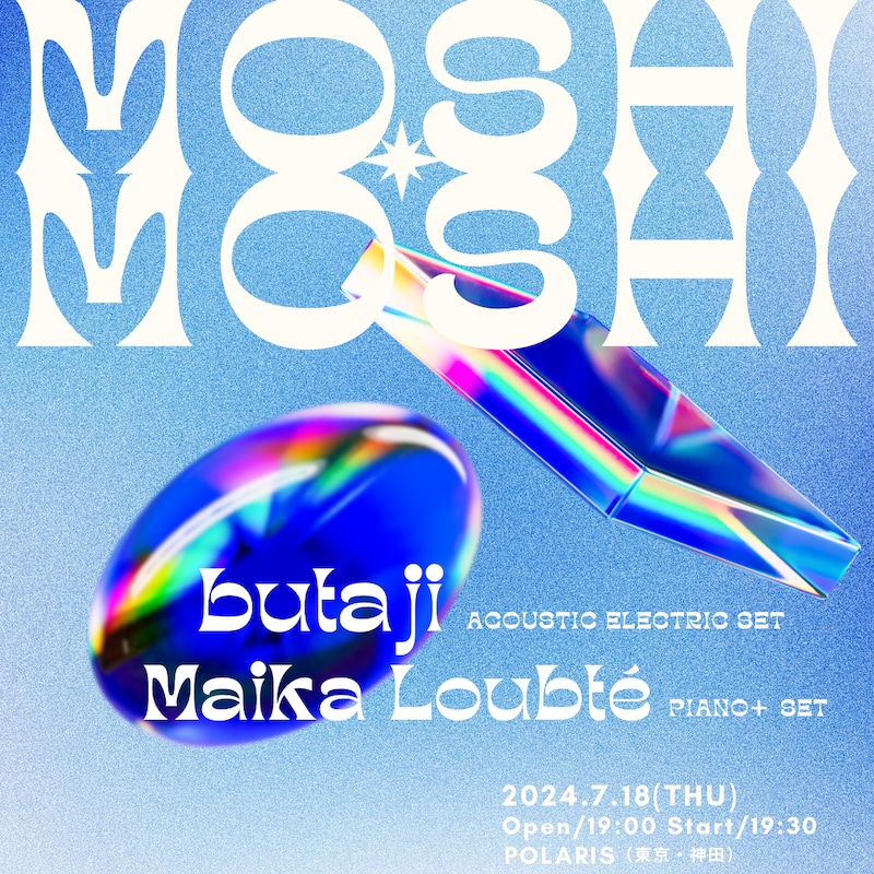 「MOSHI MOSHI」告知ビジュアル