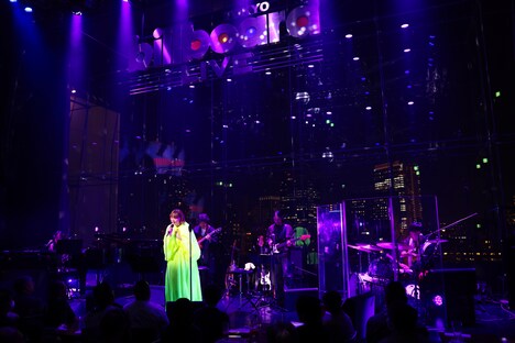 土岐麻子「Billboard Live Tour 2024～Peppermint Time～」Billboard Live TOKYO公演の様子。（撮影：佐多杏介［@kyonntra］）