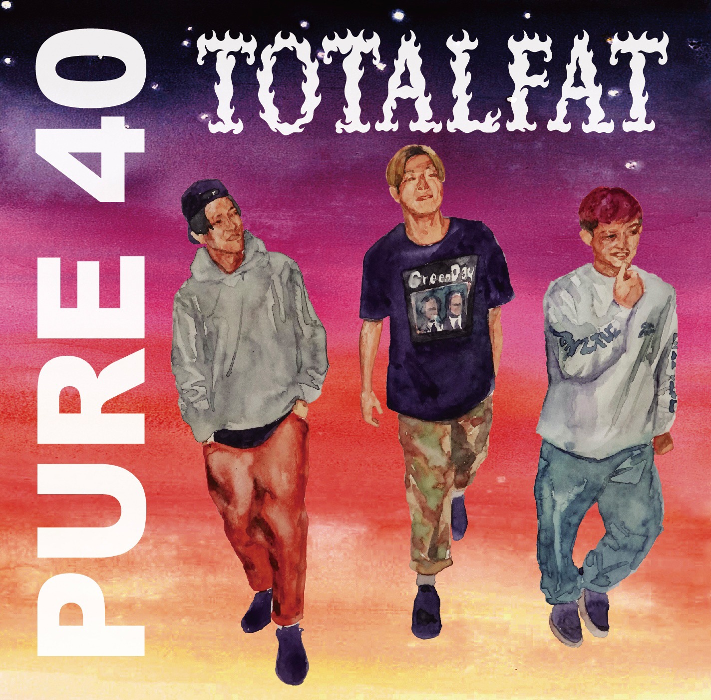 TOTALFAT「PURE 40」ジャケット