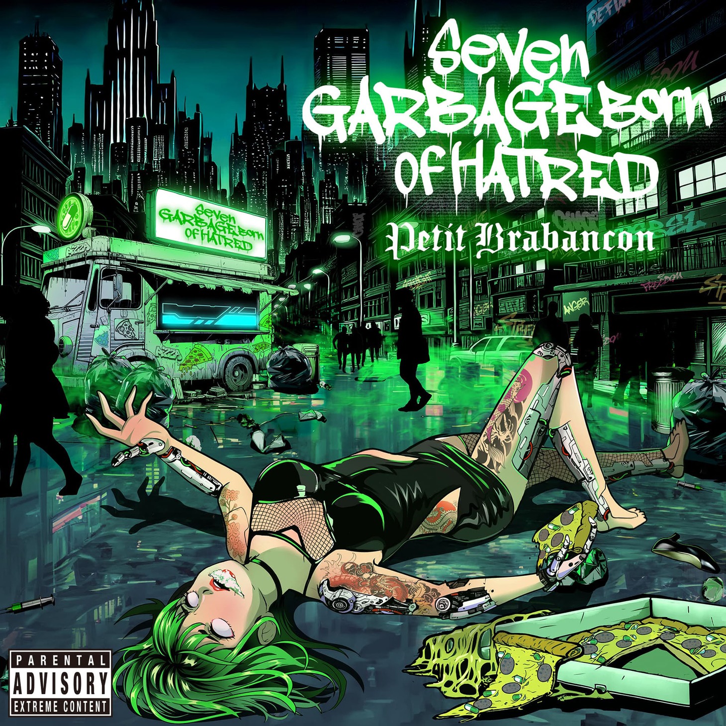 Petit Brabancon「Seven Garbage Born of Hatred」ジャケット