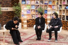 左から大泉洋、岡村靖幸、斉藤和義。（写真提供：NHK）