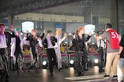 「DANCE ALL DAY」INIのステージの様子。 (c) CJ ENM Co., Ltd, All Rights Reserved