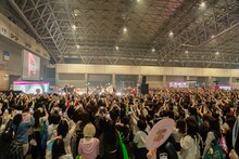 「DANCE ALL DAY」INIのステージの様子。 (c) CJ ENM Co., Ltd, All Rights Reserved