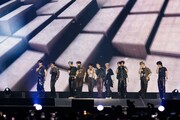 「KCON STAGE」JO1のステージの様子。