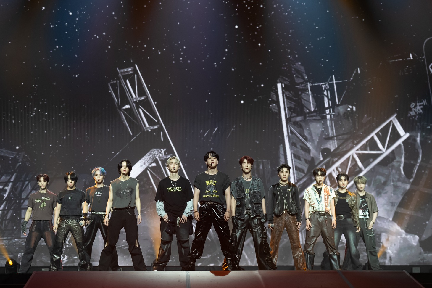 「KCON STAGE」JO1のステージの様子。 (c) CJ ENM Co., Ltd, All Rights Reserved