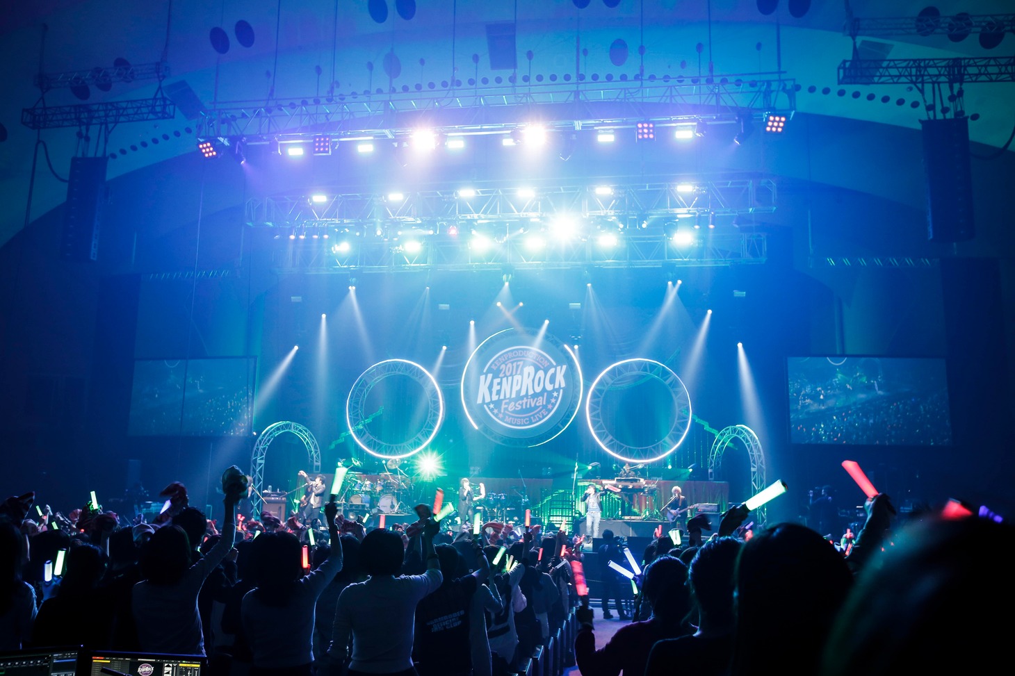 2017年に開催された「KENPROCK Festival」の様子。