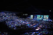 「M COUNTDOWN STAGE」DAY1公演の様子。 (c) CJ ENM Co., Ltd, All Rights Reserved