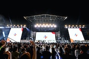 「M COUNTDOWN STAGE」DAY2公演の様子。 (c) CJ ENM Co., Ltd, All Rights Reserved