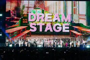 「M COUNTDOWN STAGE」DAY2の「DREAM STAGE」より、ME:I「LEAP HIGH! ~明日へ、めいっぱい~」の様子。 (c) CJ ENM Co., Ltd, All Rights Reserved