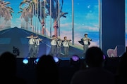 「KCON STAGE」The Windのステージの様子。 (c) CJ ENM Co., Ltd, All Rights Reserved