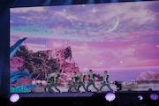 「KCON STAGE」The Windのステージの様子。 (c) CJ ENM Co., Ltd, All Rights Reserved