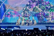 「KCON STAGE」&TEAMのステージの様子。 (c) CJ ENM Co., Ltd, All Rights Reserved