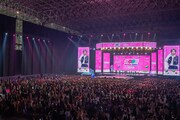 「KCON STAGE」INIのステージの様子。 (c) CJ ENM Co., Ltd, All Rights Reserved