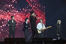 「KCON STAGE」ジョン・ヨンファとP1Harmonyのステージの様子。 (c) CJ ENM Co., Ltd, All Rights Reserved