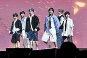 「KCON STAGE」NCT WISHのステージの様子。 (c) CJ ENM Co., Ltd, All Rights Reserved