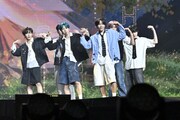 「KCON STAGE」NCT WISHのステージの様子。 (c) CJ ENM Co., Ltd, All Rights Reserved