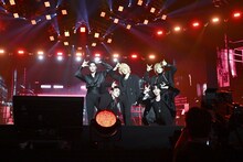 「KCON STAGE」P1Harmonyのステージの様子。 (c) CJ ENM Co., Ltd, All Rights Reserved