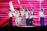 「KCON STAGE」TEMPESTのステージの様子。 (c) CJ ENM Co., Ltd, All Rights Reserved