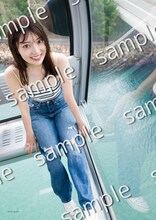 阪口珠美（乃木坂46）1st写真集「青いバラ」HMV&BOOKS SHIBUYA特典ポスター（撮影：Takeo Dec.）