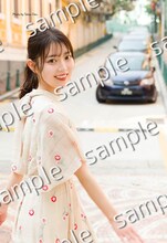 阪口珠美（乃木坂46）1st写真集「青いバラ」HMV / HMV&BOOKS / HMV&BOOKS online特典ポストカード（撮影：Takeo Dec.）