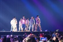 「KCON STAGE」xikersのステージの様子。 (c) CJ ENM Co., Ltd, All Rights Reserved
