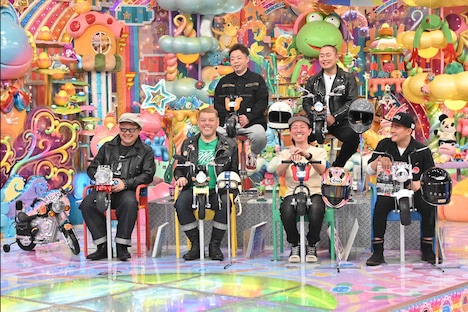 「アメトーーク！」に出演する“バイク芸人。”(c)テレビ朝日