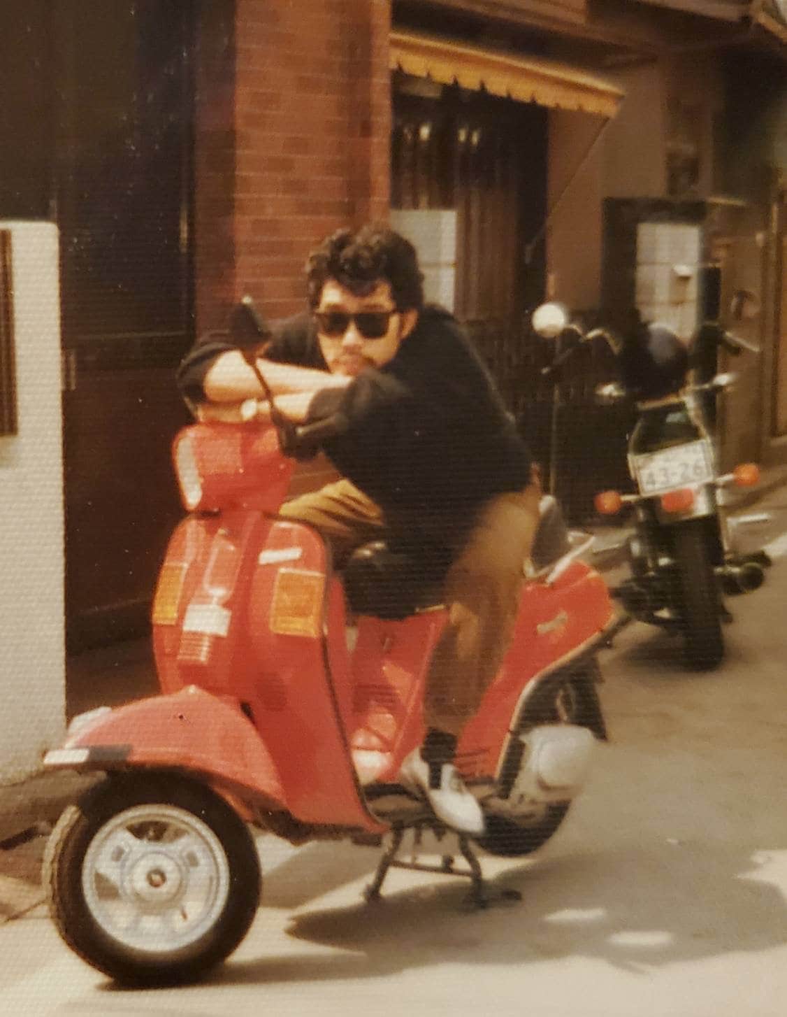 デビューまもない頃。