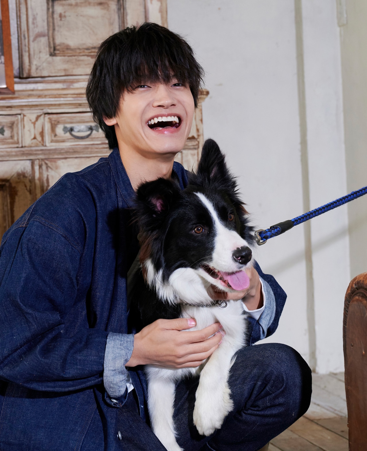 明日を綴る写真館」メイキング写真。 - Aぇ! group佐野晶哉、犬