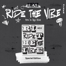 NEXZ「Ride the Vibe」Special Editionのパッケージ画像。