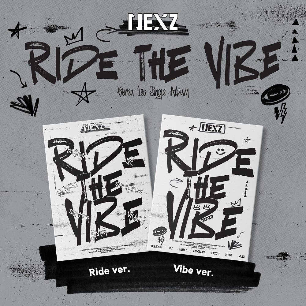 NEXZ「Ride the Vibe」パッケージ画像