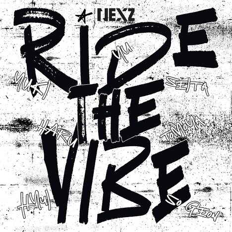 NEXZ「Ride the Vibe」配信ジャケット