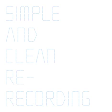 宇多田ヒカル「Simple And Clean（Re-Recording）」配信ジャケット