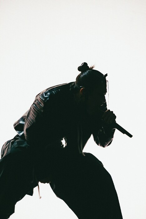 2日間の大トリを務めたTohji。（Photo by Daiki Miura）