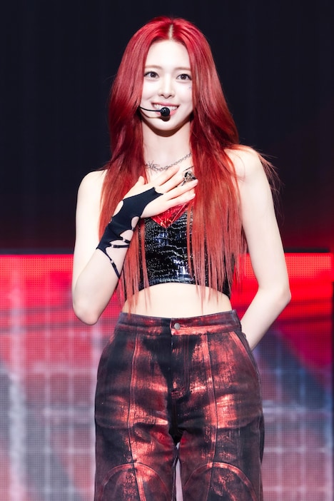 ユナ（ITZY）（撮影：田中聖太郎写真事務所）