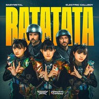 BABYMETAL×Electric Callboy「RATATATA」ジャケット